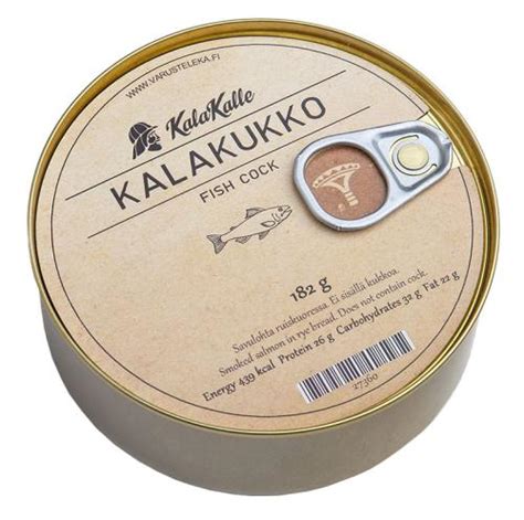 Kalakalle Fish Cock, 182 g, canned .